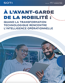 À L’AVANT-GARDE DE LA MOBILITÉ Report Cover